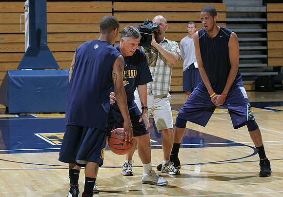 Cal Men's Basketball Practice