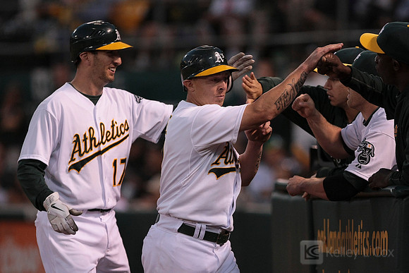 MLB: Los Angeles Angels at Oakland Athletics