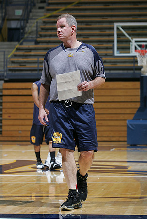 Cal Men's Basketball Practice