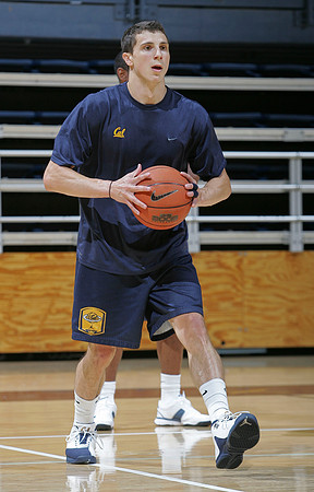 Cal Men's Basketball Practice