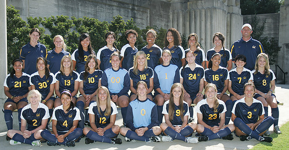 Cal Women's Soccer Head Shots