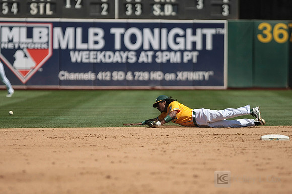 MLB: Cleveland Indians at Oakland Athletics
