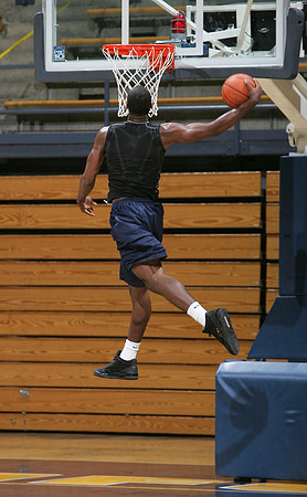Cal Men's Basketball Practice