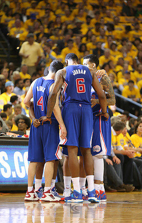 NBA: Playoffs-Los Angeles Clippers at Golden State Warriors