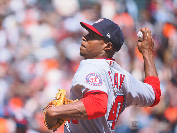 MLB: Washington Nationals at San Francisco Giants