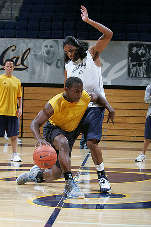 Cal Men's Basketball Practice