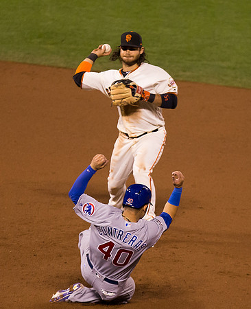 MLB: NLDS-Chicago Cubs at San Francisco Giants