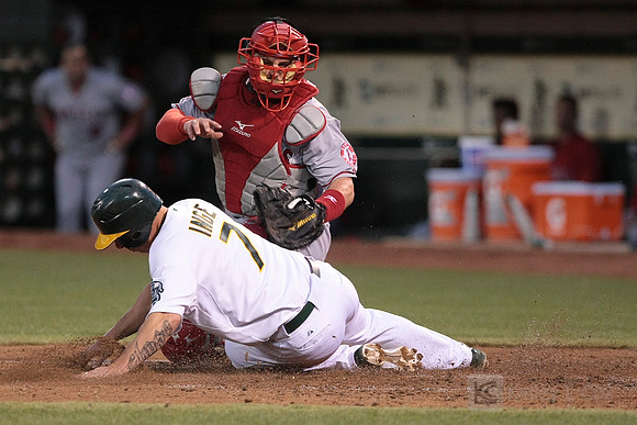 MLB: Los Angeles Angels at Oakland Athletics