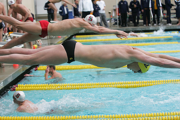 Cal Men's Swimming and Diving vs Stanford