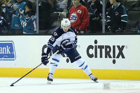 NHL: Winnipeg Jets at San Jose Sharks