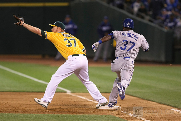 MLB: Los Angeles Dodgers at Oakland Athletics
