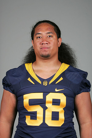 Cal Football Head Shots