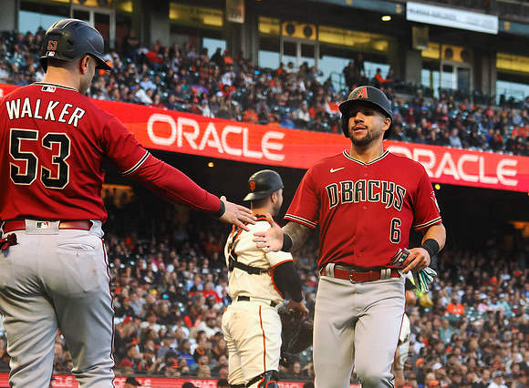 MLB: Arizona Diamondbacks at San Francisco Giants