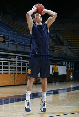 Cal Men's Basketball Practice