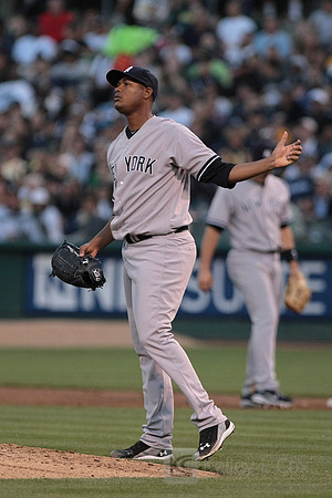 MLB: New York Yankees at Oakland Athletics
