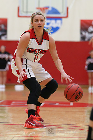Cal State East Bay Pioneers guard  Laci Effenberger (11)