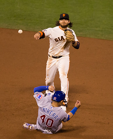 MLB: NLDS-Chicago Cubs at San Francisco Giants