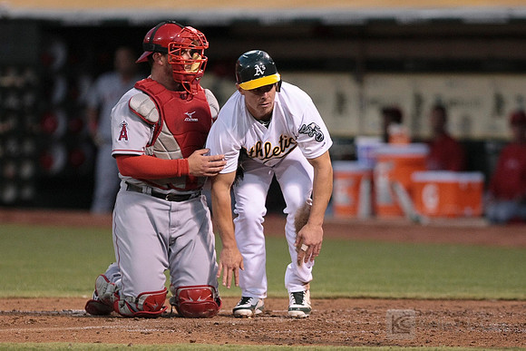 MLB: Los Angeles Angels at Oakland Athletics