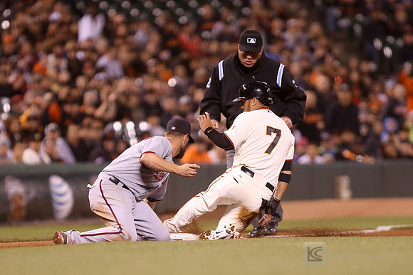 MLB: Washington Nationals at San Francisco Giants
