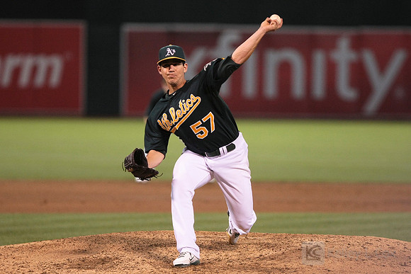 MLB: Los Angeles Angels at Oakland Athletics