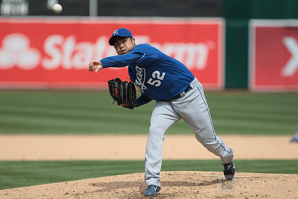 MLB: Kansas City Royals at Oakland Athletics