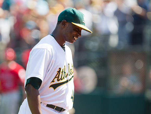 MLB: Los Angeles Angels at Oakland Athletics