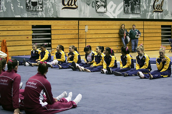 Cal Women's Gymnastics vs Stanford