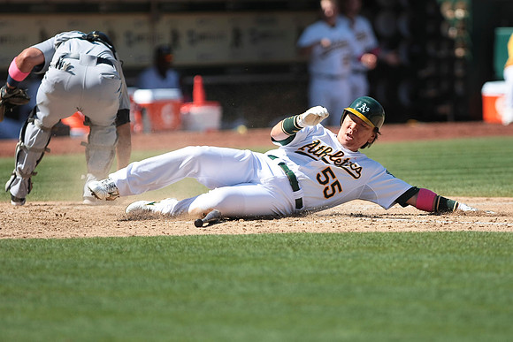 MLB: Seattle Mariners at Oakland Athletics