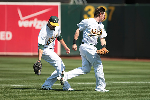 MLB: Los Angeles Angels at Oakland Athletics