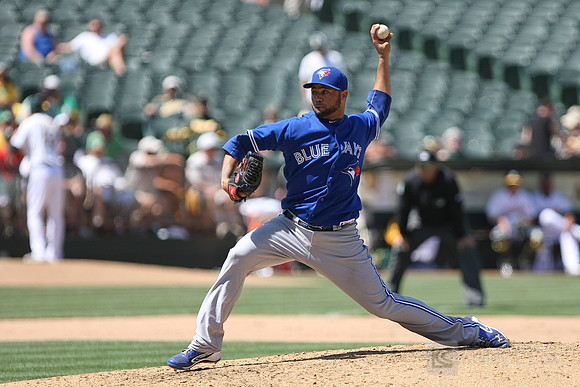 MLB: Toronto Blue Jays at Oakland Athletics