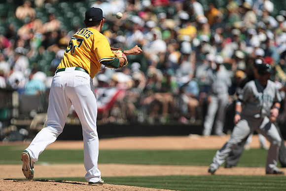 MLB: Seattle Mariners at Oakland Athletics