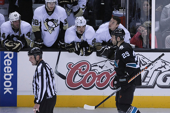 NHL: Pittsburgh Penguins at San Jose Sharks
