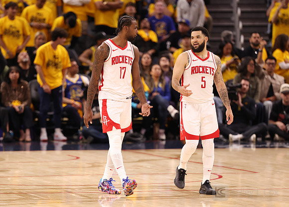 NBA: Playoffs-Houston Rockets at Golden State Warriors