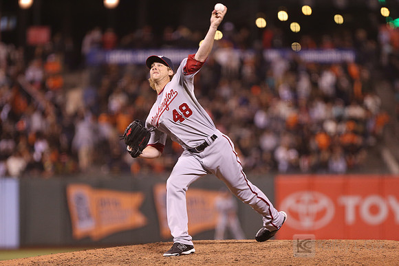 MLB: Washington Nationals at San Francisco Giants