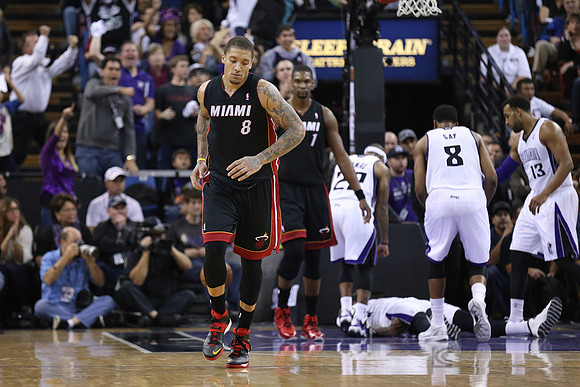 NBA: Miami Heat at Sacramento Kings