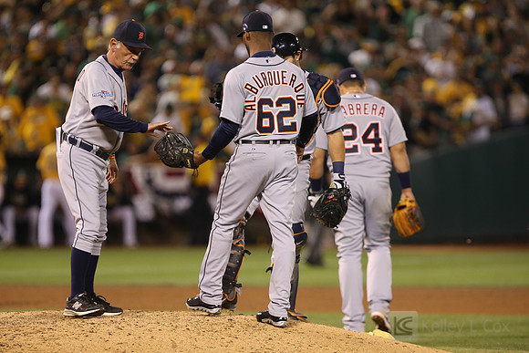 MLB: ALDS-Detroit Tigers at Oakland Athletics