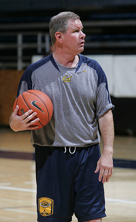 Cal Men's Basketball Practice