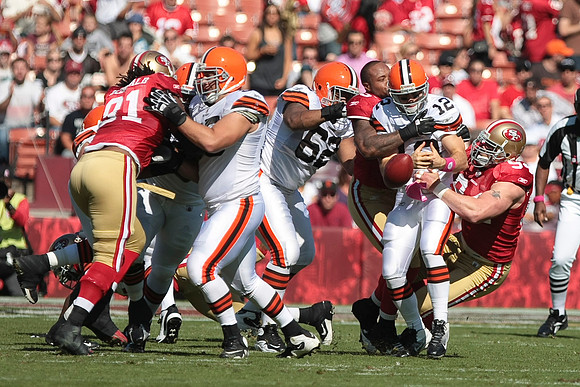 NFL: Browns at 49ers