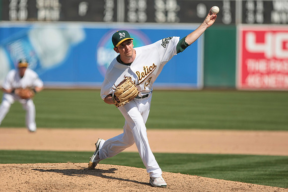 MLB: Los Angeles Angels at Oakland Athletics