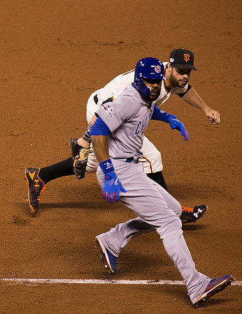 MLB: NLDS-Chicago Cubs at San Francisco Giants