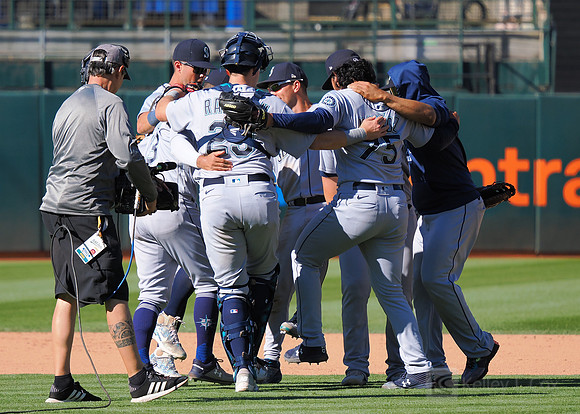 MLB: Seattle Mariners at Oakland Athletics