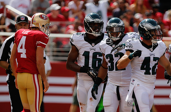 NFL: Philadelphia Eagles at San Francisco 49ers
