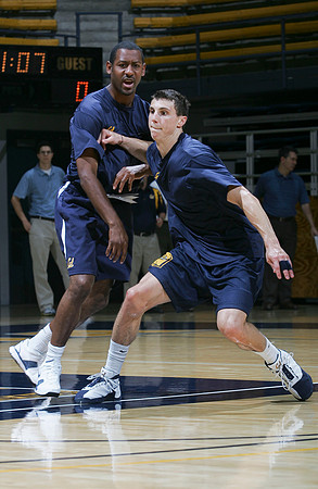 Cal Men's Basketball Practice