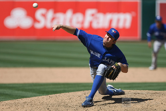MLB: Toronto Blue Jays at Oakland Athletics