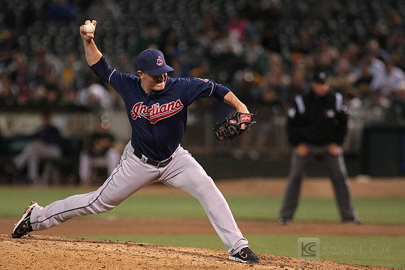MLB: Cleveland Indians at Oakland Athletics