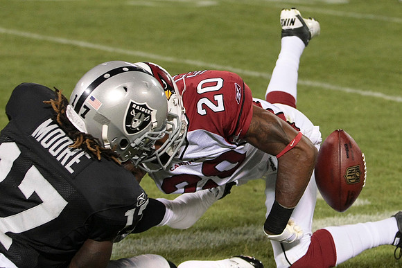 NFL: Preseason-Arizona Cardinals at Oakland Raiders