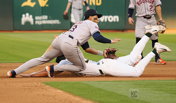 MLB: Houston Astros at Oakland Athletics