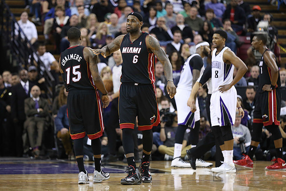 NBA: Miami Heat at Sacramento Kings