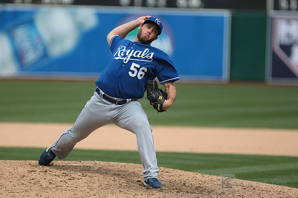 MLB: Kansas City Royals at Oakland Athletics