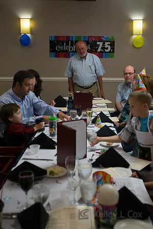 Bill's 75th Birthday